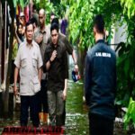 Prabowo Tinjau Banjir di Bekasi, Kapolres Jamin Bantuan ke Warga Terpenuhi
